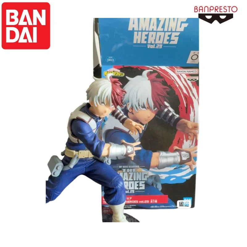 

In Stock Original Bandai Banpresto My Hero Academia The Amazing Heroes Todoroki Shoto Vol.29 Prizes Garage Kit Model Static