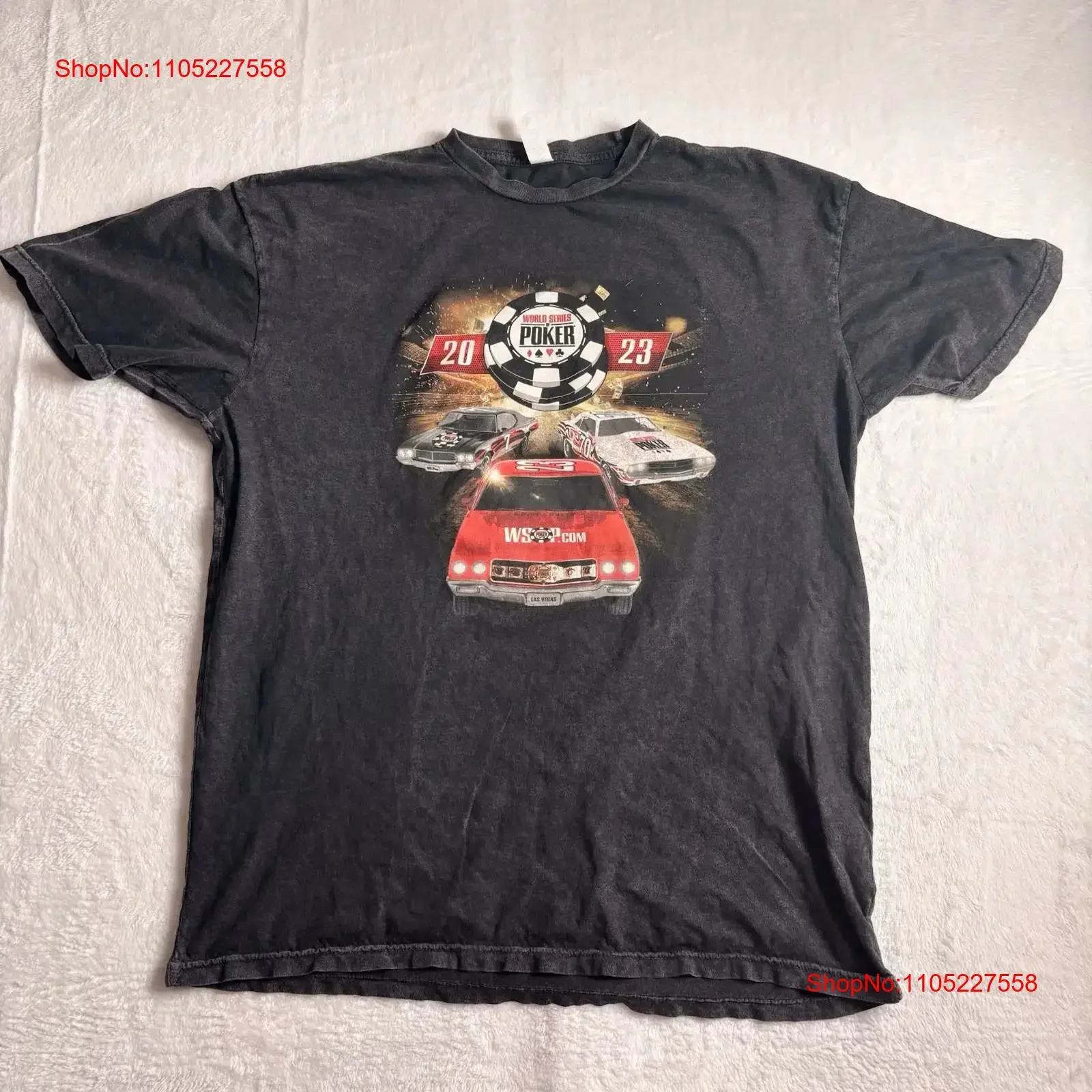 2023-wsop-poker-cinza-tour-on-line-pulseira-t-camisa-masculina-xl-vintage-lavado-confortavel-unisex-homme-versatil-streetwear