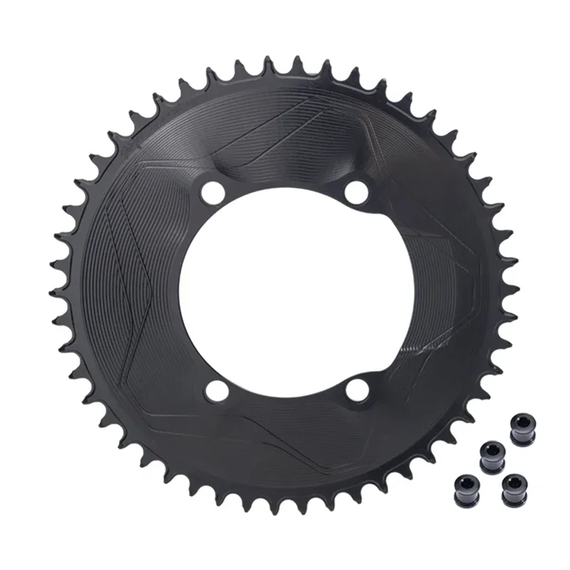 PASS QUEST 110BCD Chainring 3mm Offset AERO Narrow Wide Chain ring for SHIAMNO ULTEGRA R9200/R8100/R7100