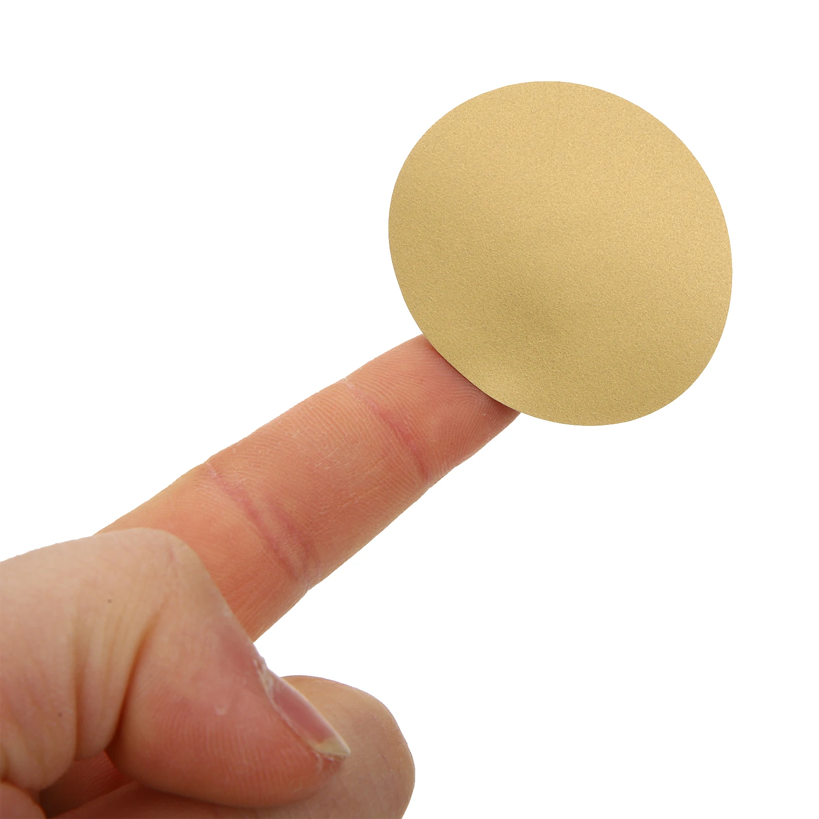 50pcs Scratch Off Stickers Round Golden Paper Labels for DIY Cards Scrapbook Wedding Games Birthday Party Loterry Tickets