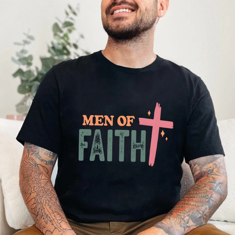 Men of Faith T Shirt 1