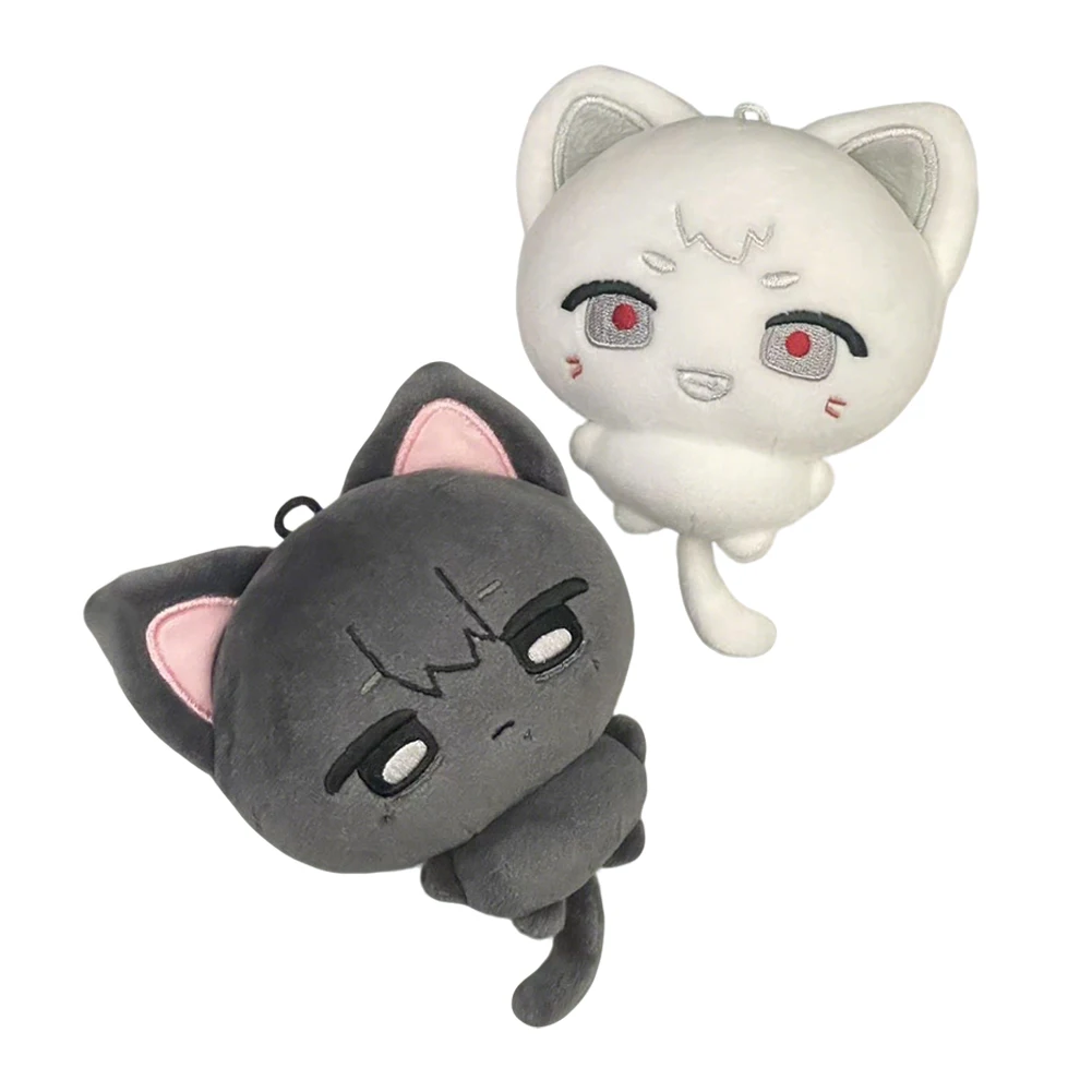 Anime Tsujinaka Yoshiki Plushies Hikaru Indo Figure Cute Cotton Toys Soft Pendant Keychain Cat Plushies Mascot Christmas Gifts