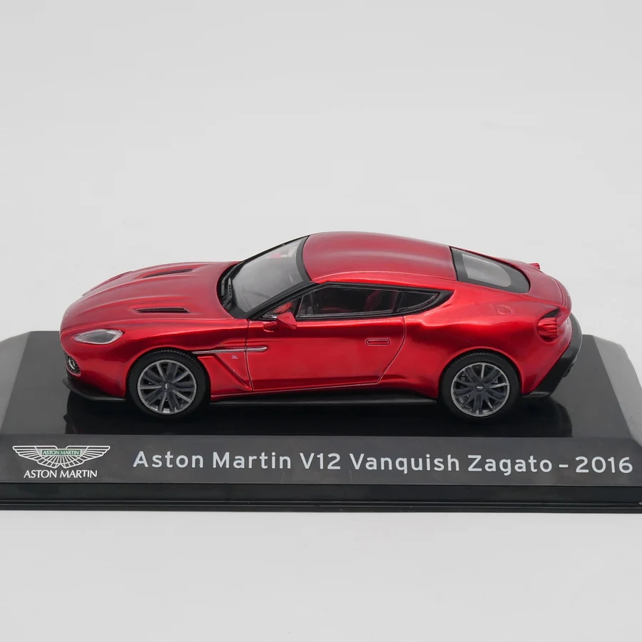 Moulé sous pression Ixo 1:43 échelle Aston Martin V12 2016 Aston Martin supercar modèle de voiture en alliage modèle de jouet à collectionner cadeau Souvenir affichage