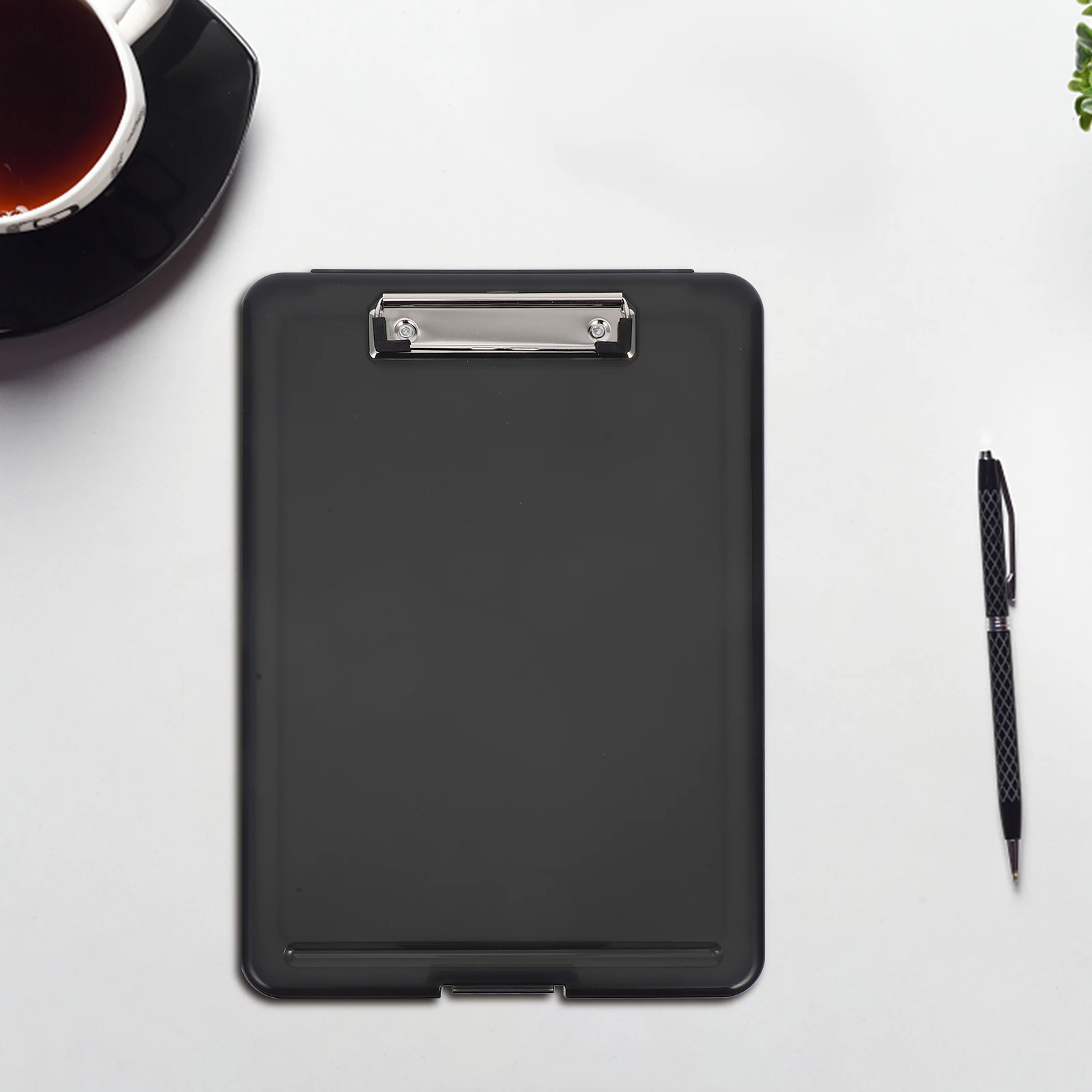 

File Storage Box Clipboard Folio Boards for Nurses Cases with Touch Carbon Fiber