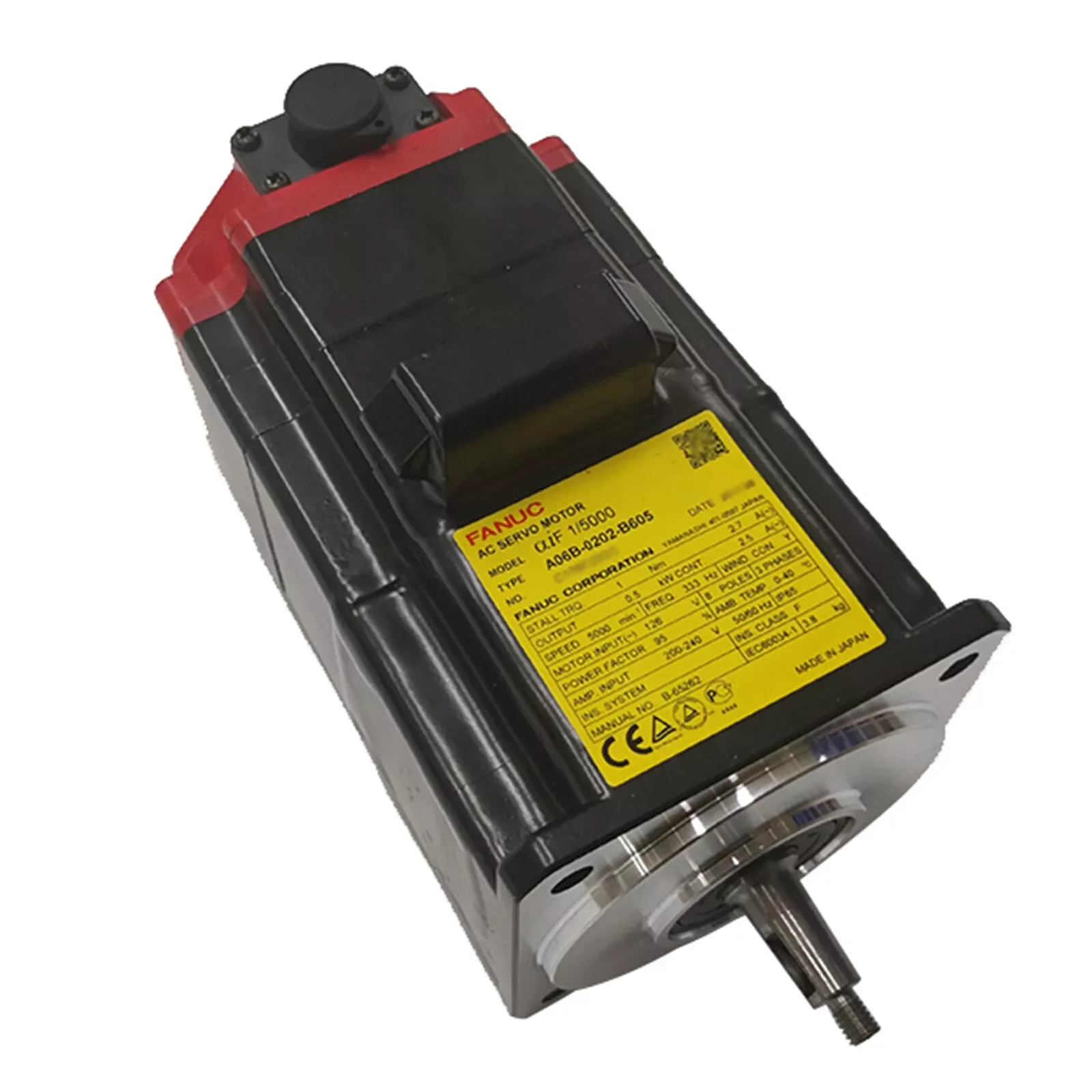 

A06B-0202-B605 New Fanuc AC Servo Motor 12 Months Warranty A06B0202B605
