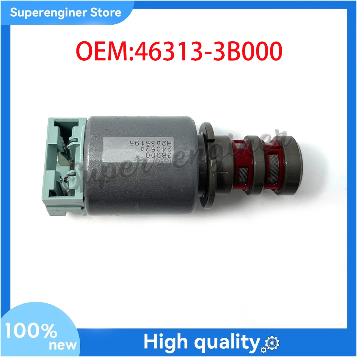 46313-3B000 Genuine Solenoid Valve  for Hyundai Accent Elantra Kia Forte Soul OEM 463133B000