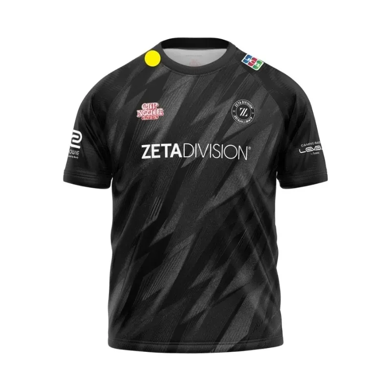 E-Sports Zeta Division Team jersey Identity V Short-Sleeved Tshirt Men Women Summer Top Oversized Quick-Drying Cloths Casual Tee