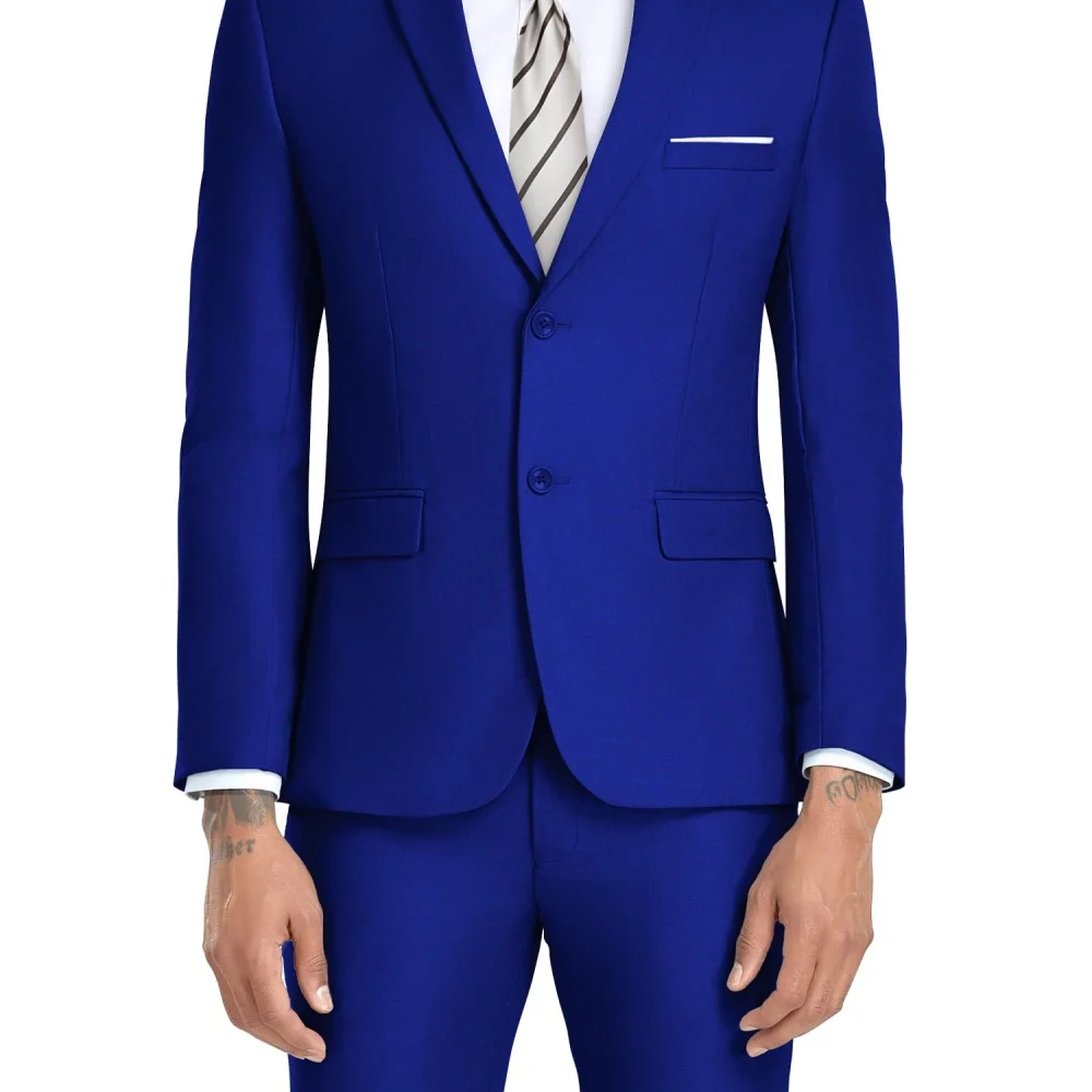 Costumes intelligents et décontractés pour hommes, kaki, pour affaires formelles, mariage, garçons d'honneur, fumer, ensemble veste et pantalon à Double boutonnage