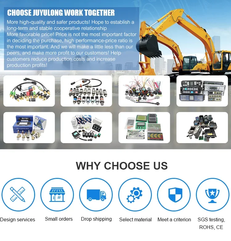 TLF JUYULONG Is Suitable for   PC70 130 200 300-8-8MO Hydraulic Plate Computer Board Hydraulic Pump Controller 7835-46-1007