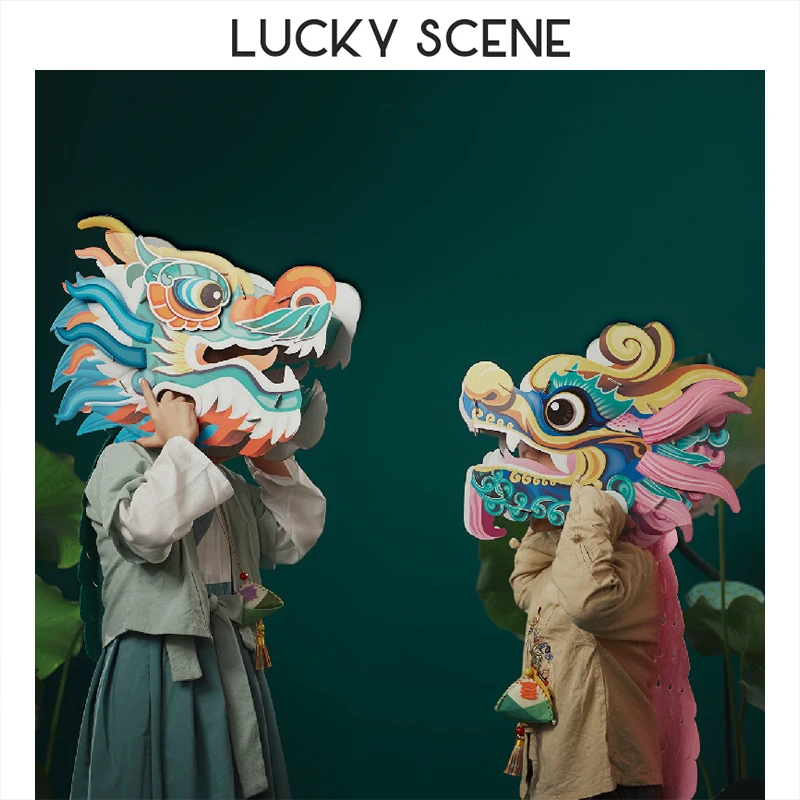 Dragon Boat Festival Handmade DIY National Tide Dragon Dance Dragon Boat Children's Making Material Pack S01710 image 4