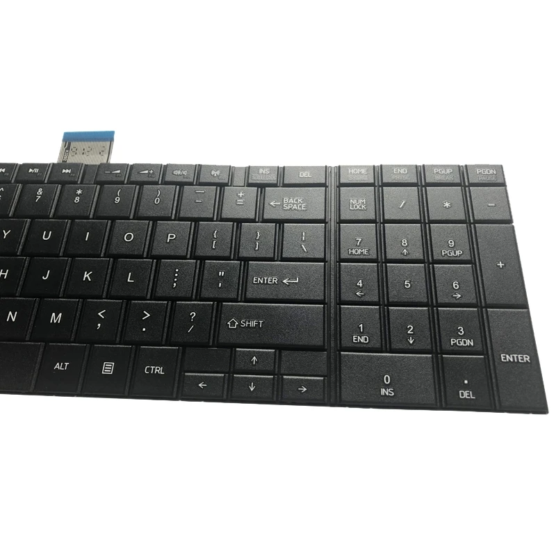 Teclado versão dos EUA para Toshiba Satellite C850 C850D C855 C855D L850 L850D L855 L855D L870 L870D