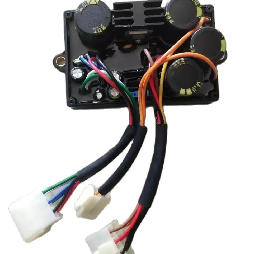 HJ.5K25DH-6 HANJING AVR AUTOMATIC VOLTAGE REGULATOR THREE PLUGS 14 WIRES WELDING AND GENRATOR DUAL USE PART