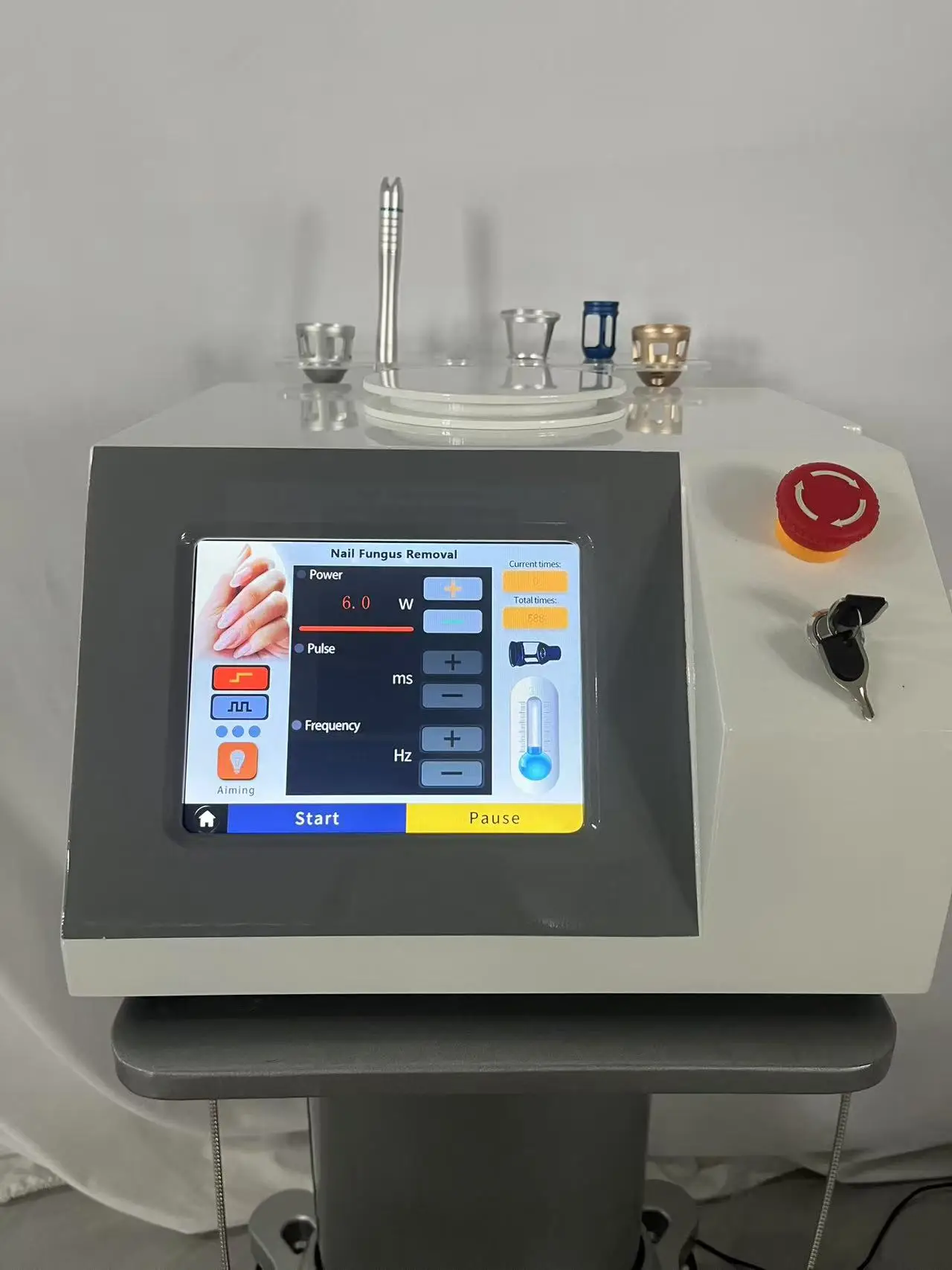 Mesin Penghilang Pembuluh Darah Laser Diode 6 in 1 TERBAIK Menghilangkan Varises 980 Diode Laser Penghilang Pembuluh Darah Jamur Kuku