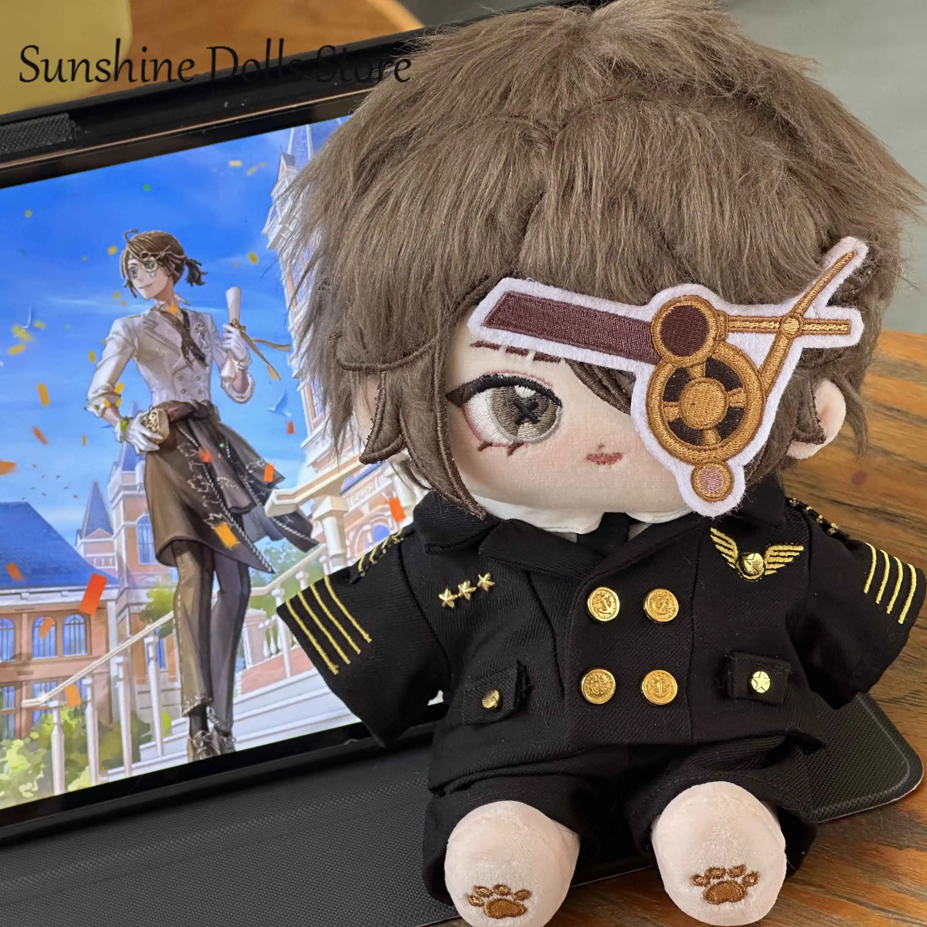 

Identity Ⅴ Luca Balsa Prisoner Cute Plush Doll Body Dress Up Clothes Plushies Stuffed Toys Anime Figures Birthday Gift 20cm