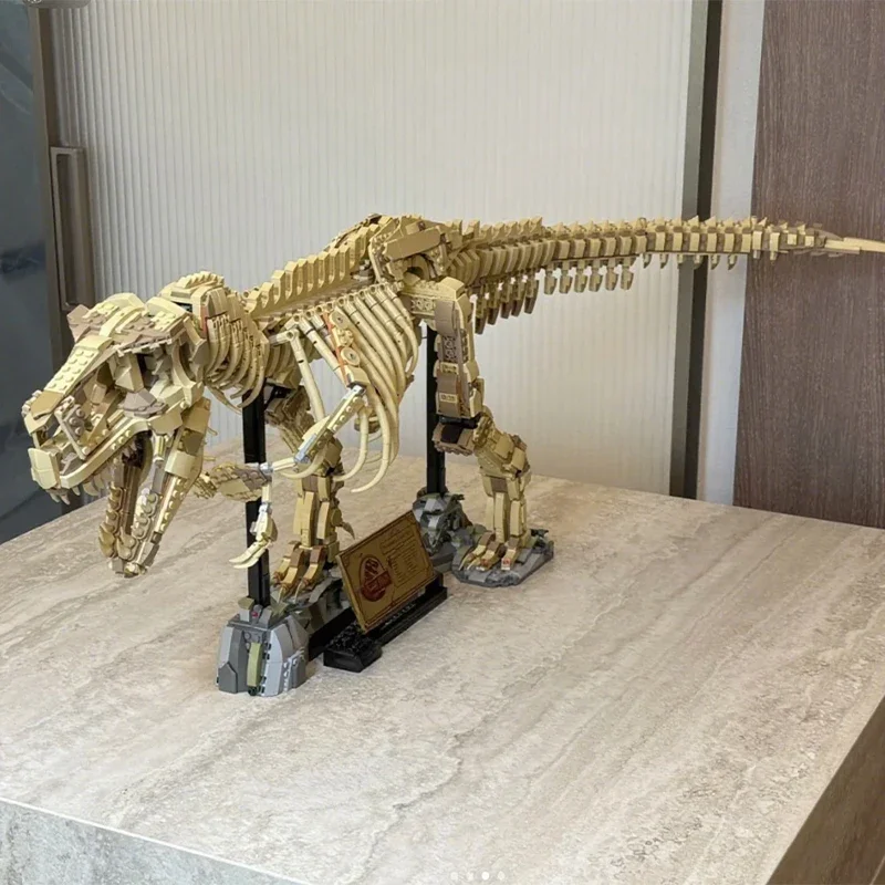 Set de Bloques de Construcción de Fósiles de Dinosaurios, 3145 Piezas, Ladrillos para Armar, Modelo de Juguete para Adultos, Regalos de Cumpleaños, Compatible con el Set