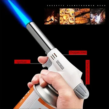 Camping Baking Barbecue Gas Torch Welding Fire Maker Lighter...