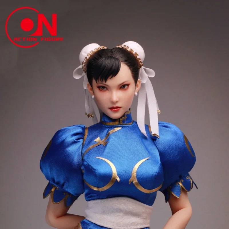 

Z6TOYS ZC020 1/6 Asian Beauty Xiao Li Movable Eyes Head Sculpt PVC Model Fit 12'' TBL Soldier Action Figure Body Dolls
