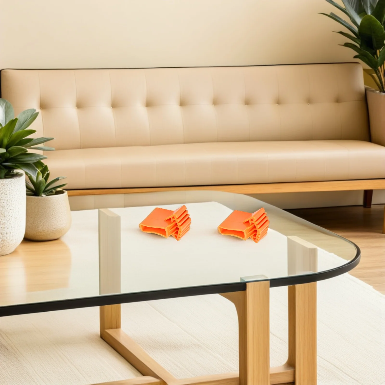 2pcs Anti-Slip Pads Thickened Feet Protector For Folding Ladder Leg Covers Heavy Duty Ladder Mat Floor Protection Construction