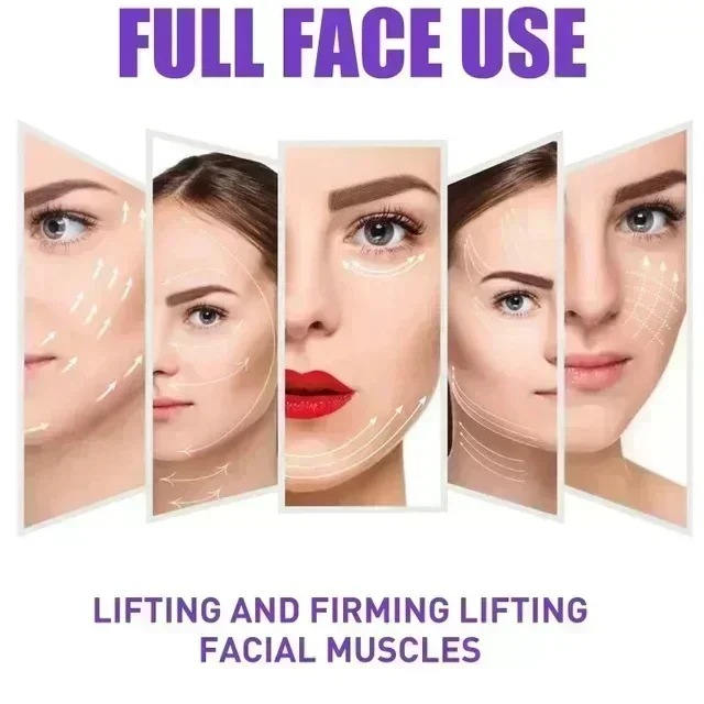 Crema microfacial reafirmante, estiramiento Facial con forma de línea en V, doble mentón, para quemar grasa, productos para el cuidado de la piel