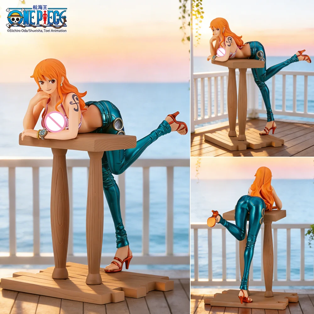 

1pc Officially One Piece Nami Figure, Atmospheric Decorative Ornament for Desktop & Car, Perfect Gift for Birthdays & Holidays.