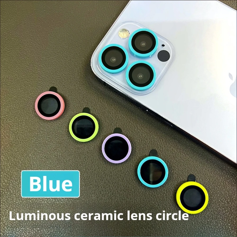 Suitable for Apple 15promax ceramic lens film, suitable for iPhone 15pro color lens sticker for mobile phone cameras