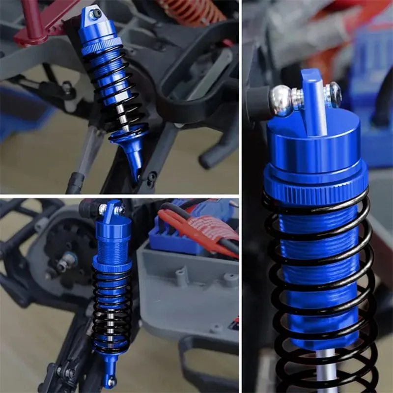 Full Metal Front And Rear Shock Absorber For Traxxas Slash 4X4 VXL 2WD Rustler Stampede Hoss 1/10 RC Car Upgrades Parts
