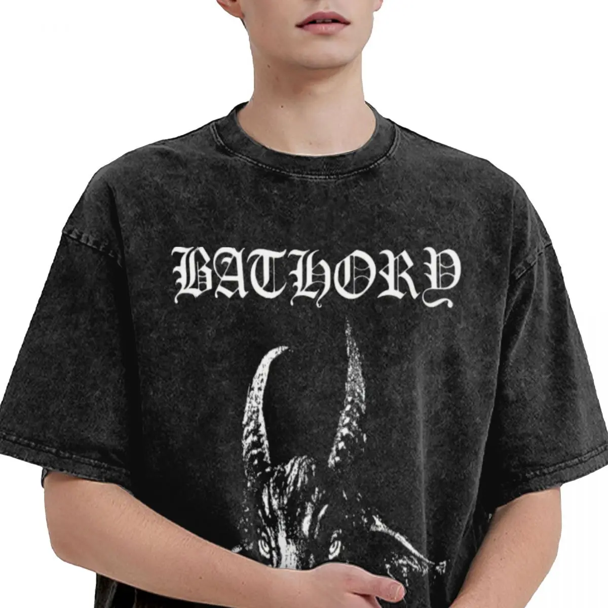 Bathory Black Metal Darkthrone Shirt Streetwear Men Women Vintage T-Shirts Hiphop Streetwear