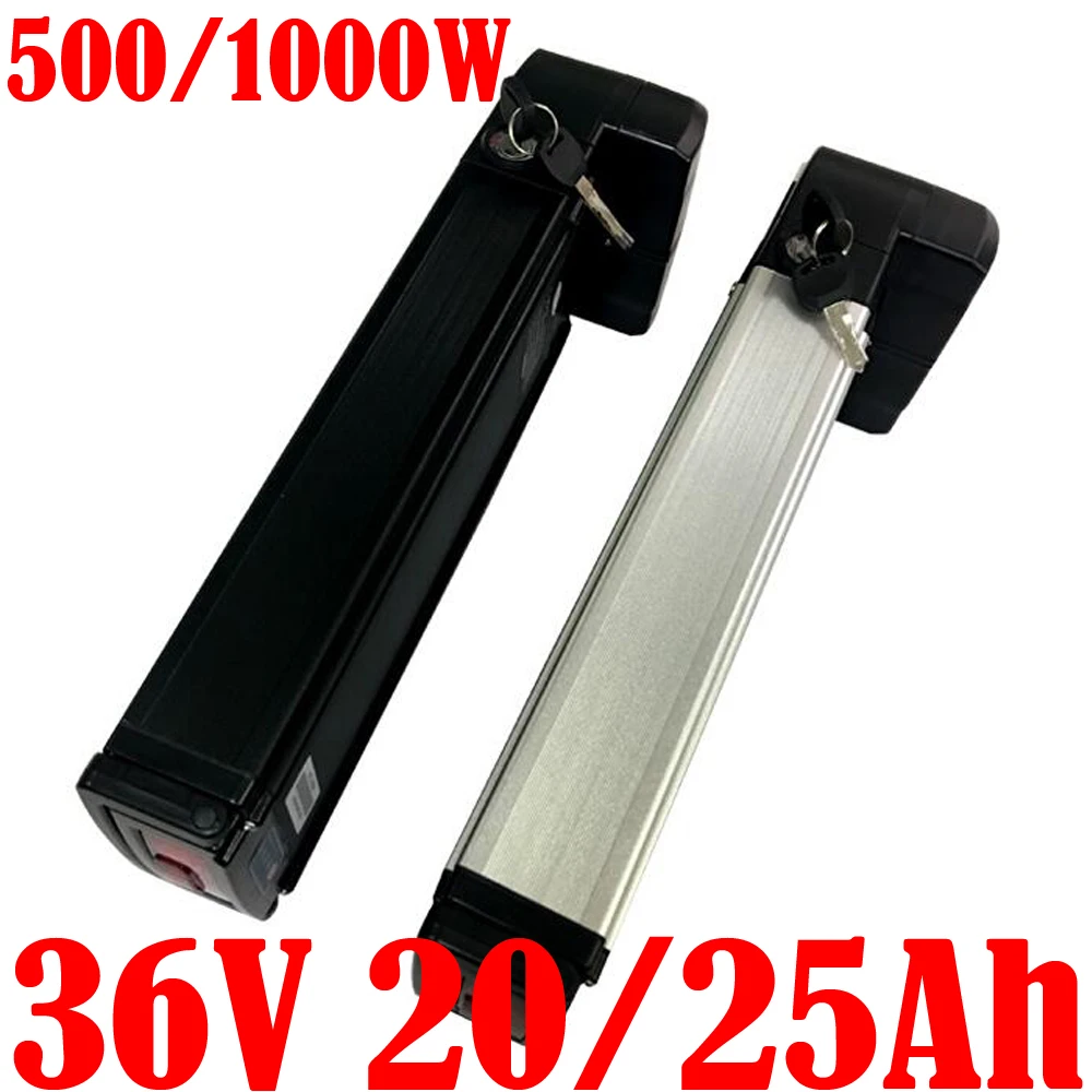 36V Rear Rack eBike Battery 18650 cell 36v 20ah 25ah 15ah 13ah 10ah electric bike Lithium battery with double layer luggage rack