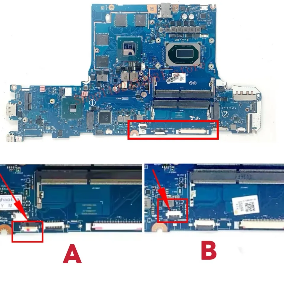 FH51M LA-J871P For Acer Nitro 5 AN515 AN517-52 AN515-55 Laptop