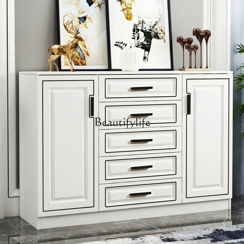 FG44chest of drawers simple modern drawer storage locker
