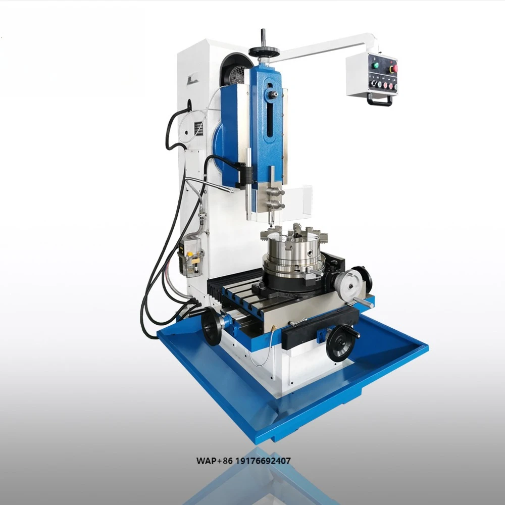Vertical Slotting Machine B5016C China Factory 160mm Length Small Metal Gear Circular Working Table 220/380V 1 Year Warranty