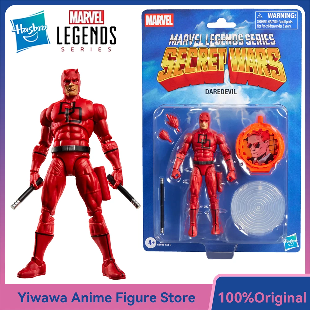 

Original NEW Hasbro Marvel Legends Series Secret Wars Daredevil 15cm Awesome Collectible Cardback Action Figure Model Toys