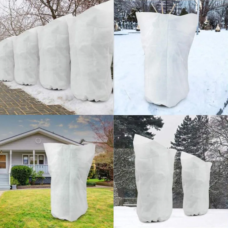 Warm Plant Cover Shrub Protecting Bag Frost Protection For Yard Garden Plants Small Tree Winter Against Cold C1