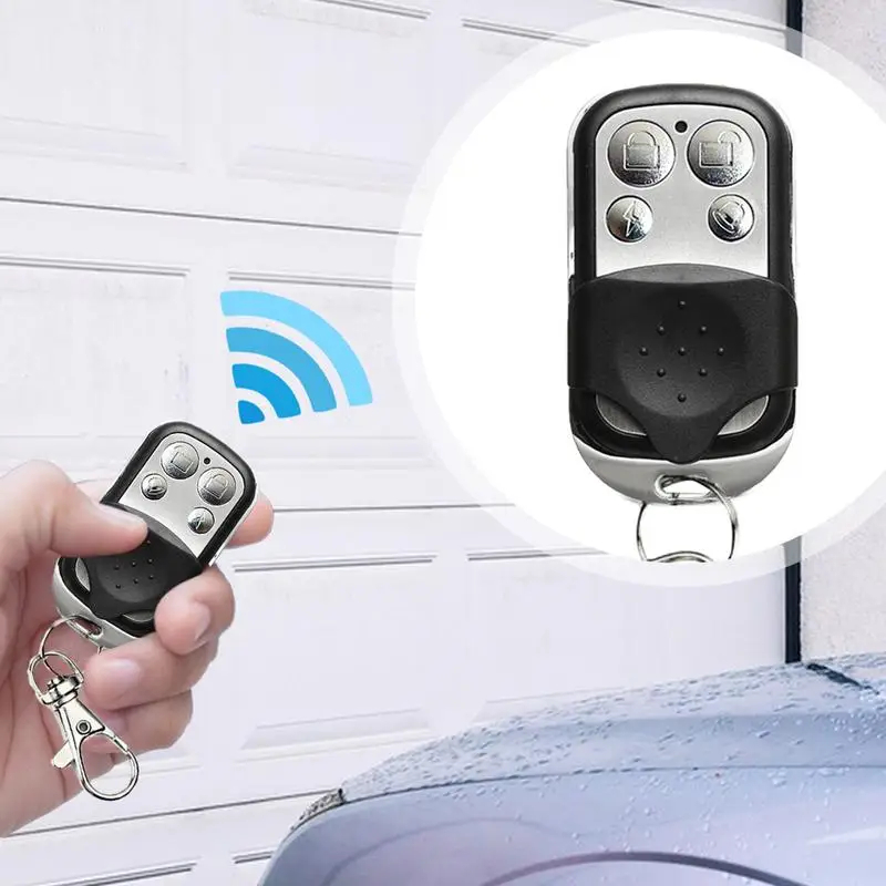 Garage Door Remote Control Duplicator 433MHz Code Grabber Clone Gate Keychain Hand Transmitter