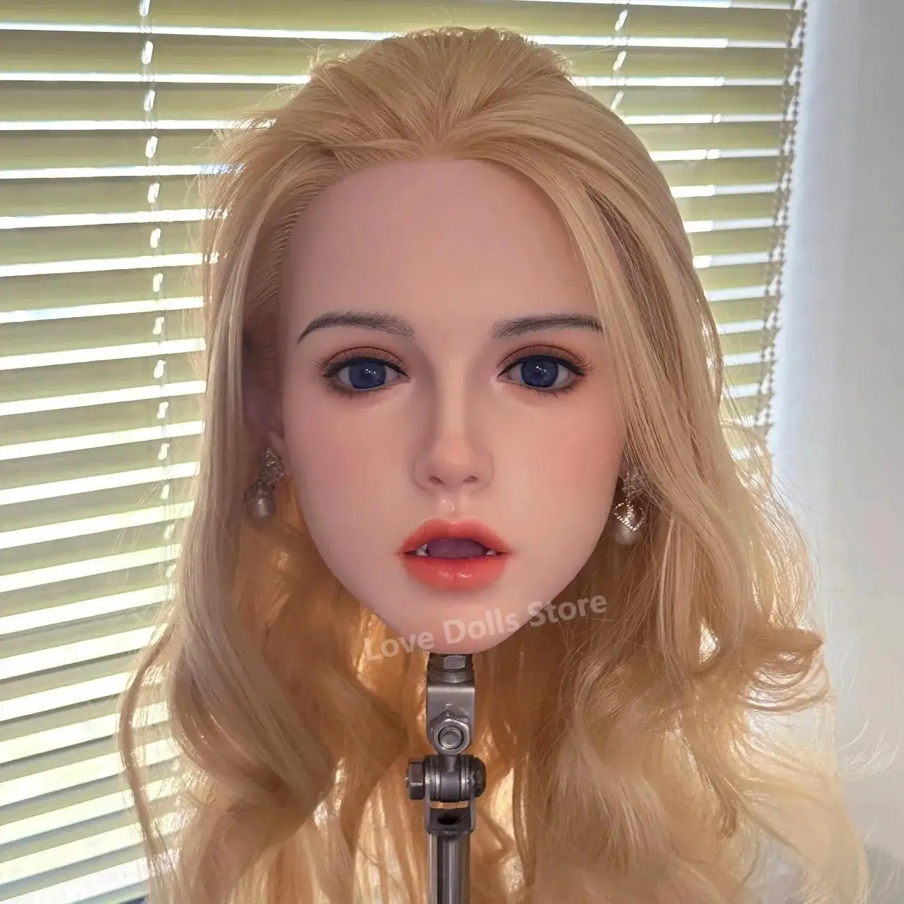 

【Wonanii】Food Grade Silicone Big Head K-Y60/Y57/Y10 M16 Screw Interface, Open Mouth With Teeth Tongue Pupils Oral Cavity-1328