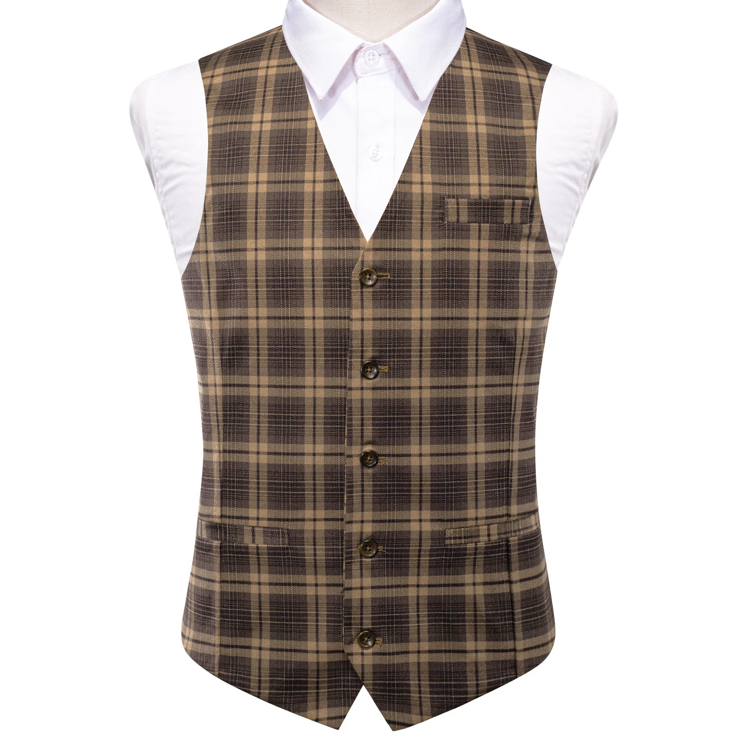 Hi-Tie Viscose Mens Vest With Bowtie Jacquard Solid Plain Striped Waistcoat Jacket Hanky Cufflinks Wedding Business S to XXXL