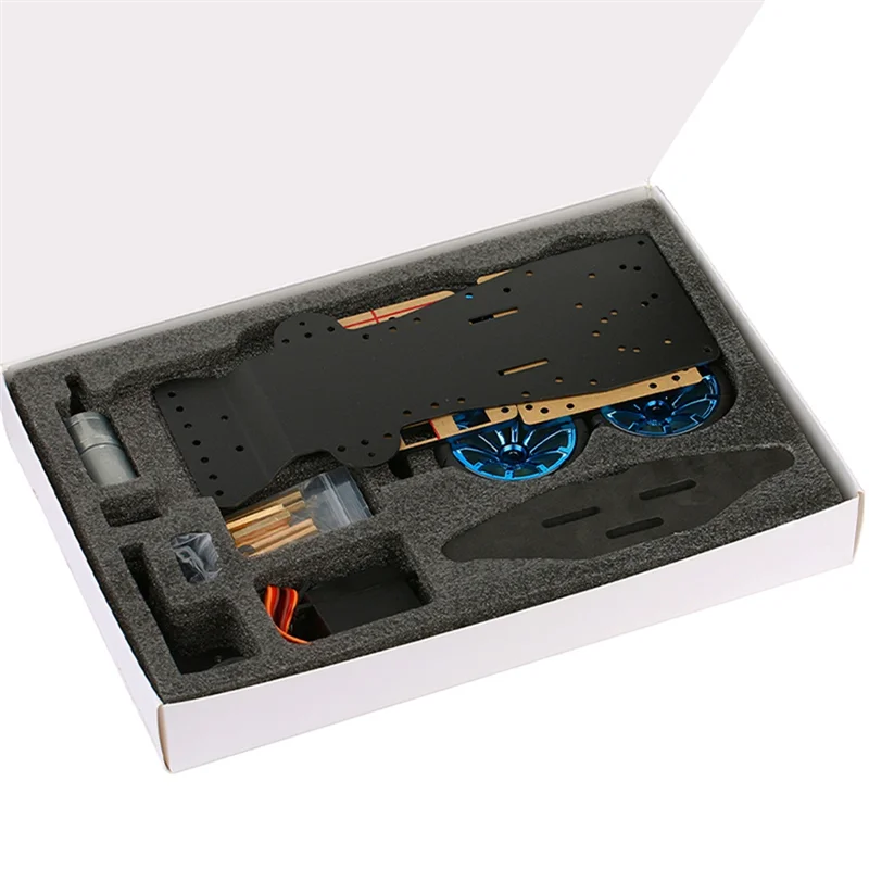 Praktyczny 4-kołowy robot samochodowy DIY z serwomechanizmem 4WD Inteligentny samochód do platformy samochodowej Arduino z metalowym zestawem łożysk serwo Sterowanie przekładnią