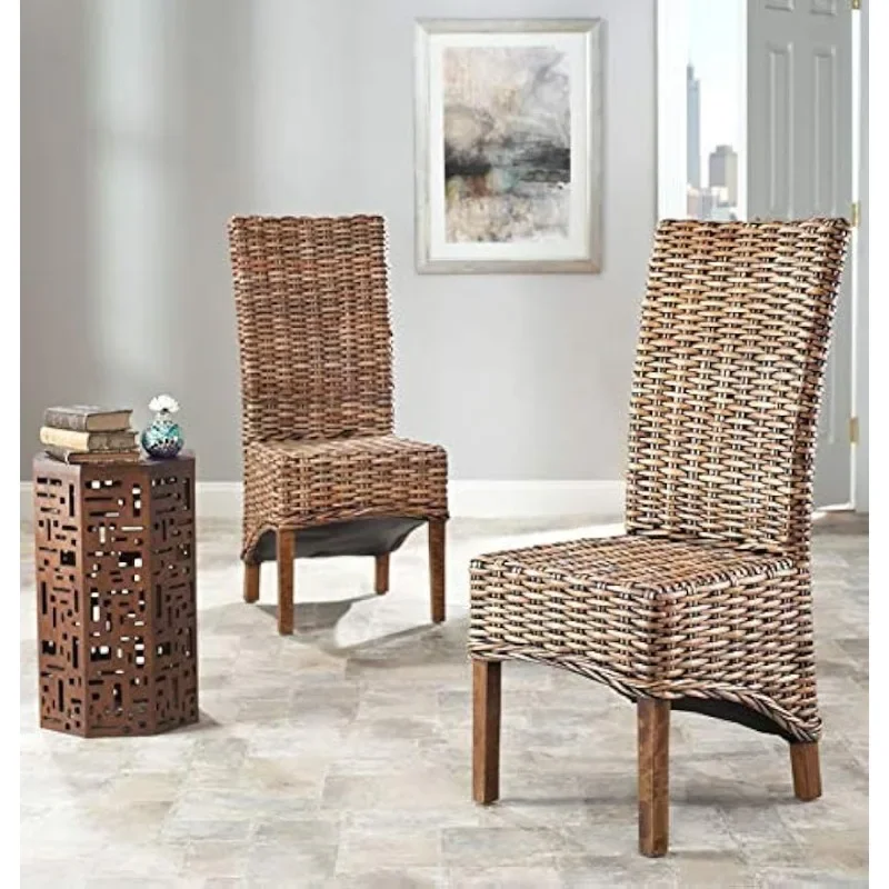 Home Collection Isla Brown Esszimmers tuhl (2er-Set)