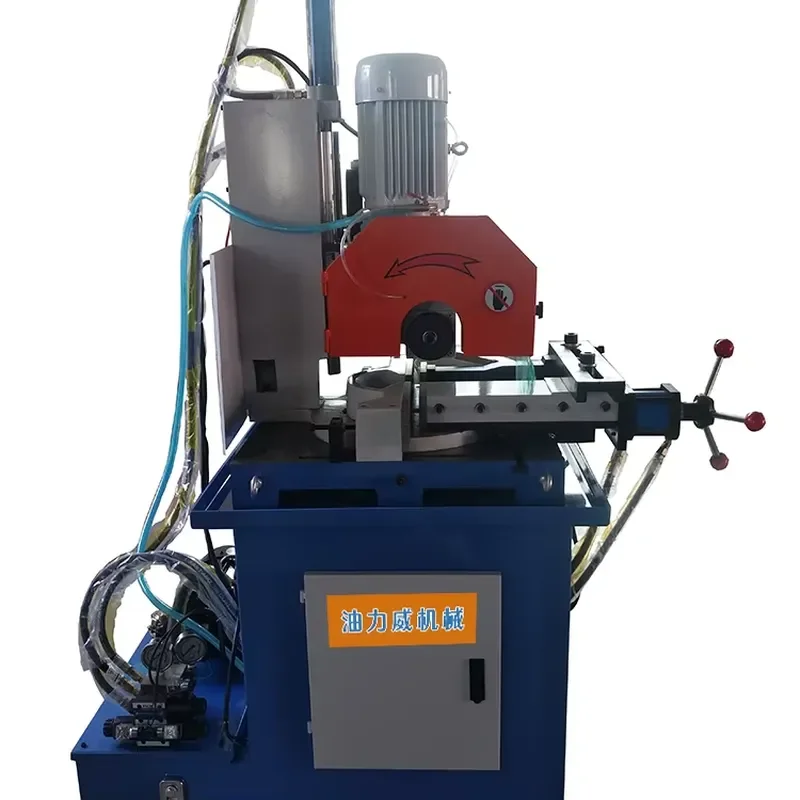 for 350 Hydraulic Semi Automatic Stainless Steel Carbon Steel Pipe Cutting Machine Motor Bearing Start Control System High