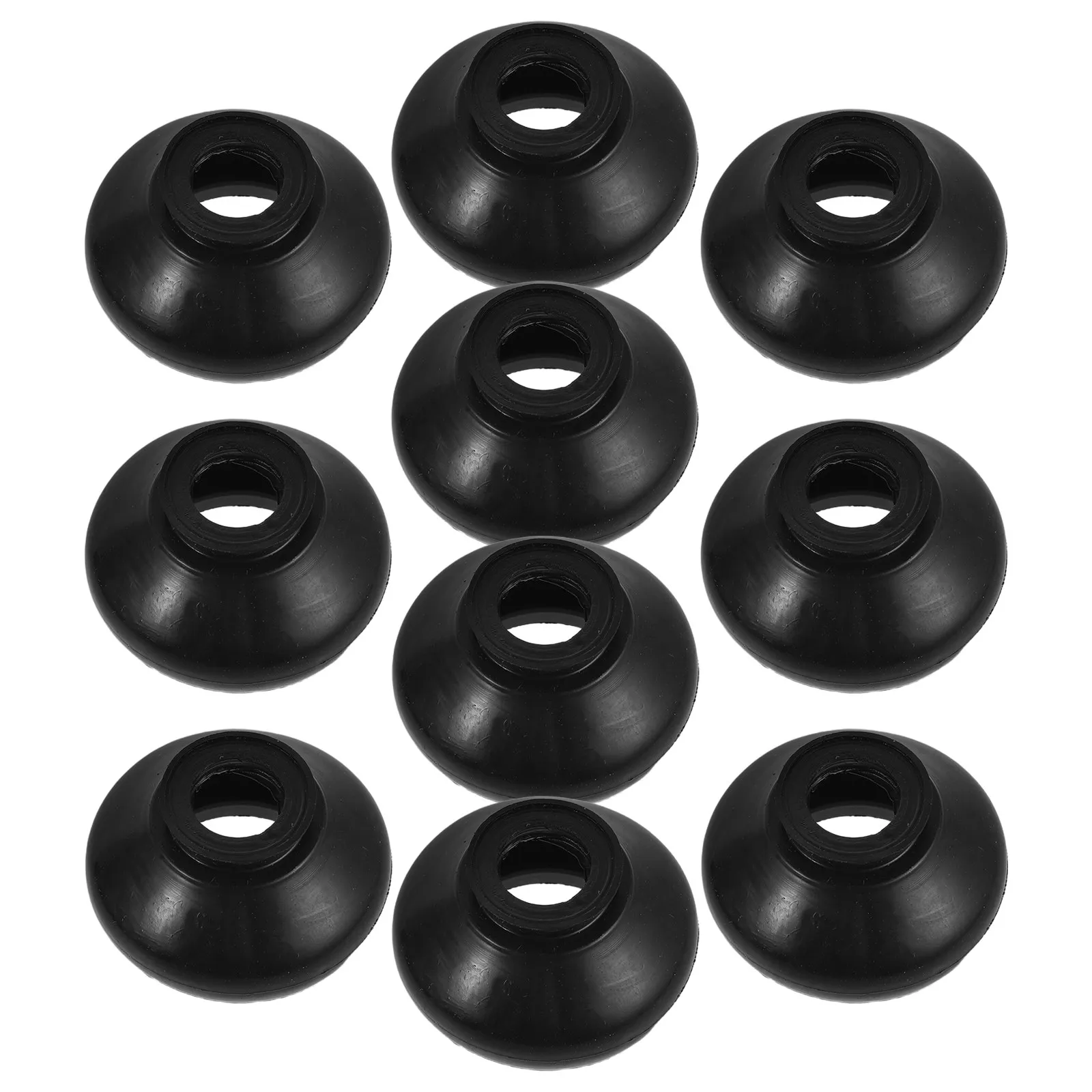 10Pcs Motorcycle Ball Joint Dust Boot Cover High Strength Rubber Tie Rod End Protective Sleeve Steering Arm Joint Replacement