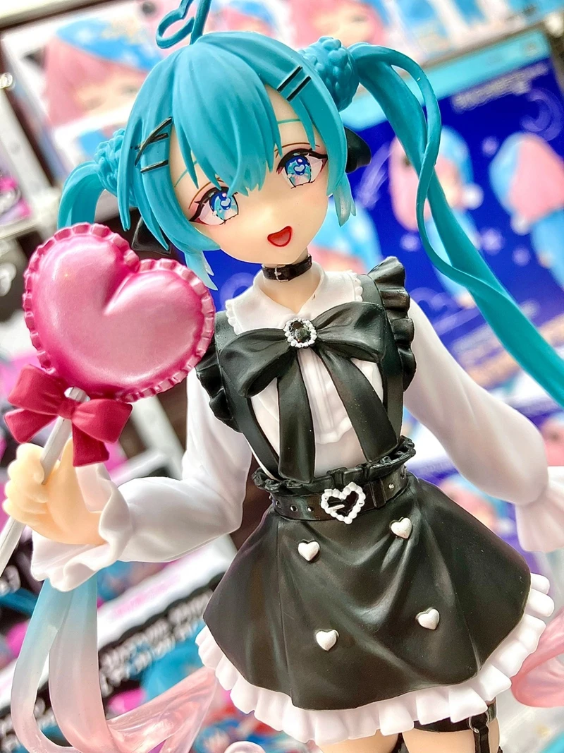 18cm Sexy Girl Hatsune Miku Anime Figure Fashion Subclture Miku Action Figure Room Decorations PVC Collection Model Doll Toys