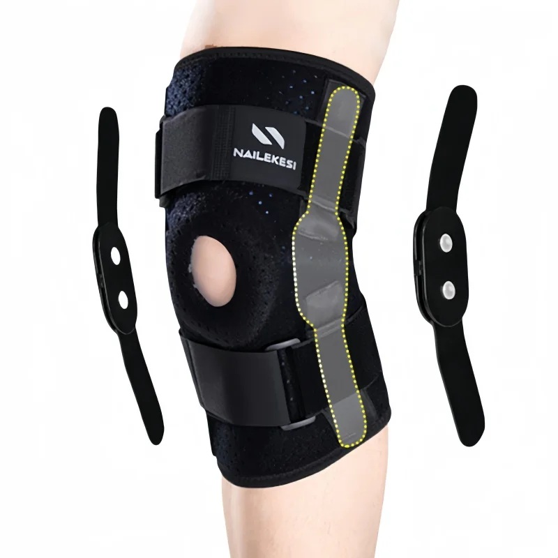 1Pcs Orthopedic Knee Pad Knee Brace Support Joint Pain Relif Patella Protector Adjustable Sport Kneepad Guard Meniscus Ligament