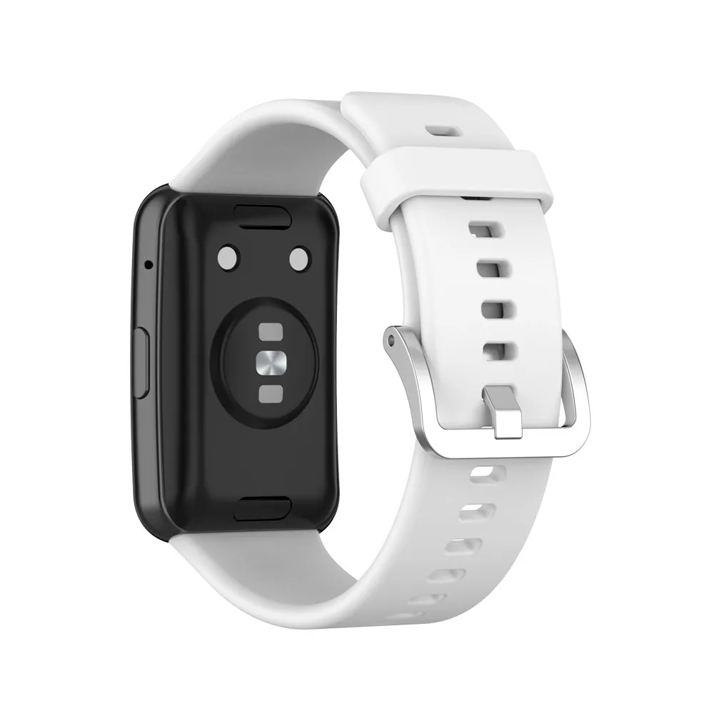 BEHUA Buntes Silikonarmband für Huawei Watch Fit Original Smartwatch-Zubehör, Handgelenksband mit Werkzeug, einfache Anpassung – Detail 13