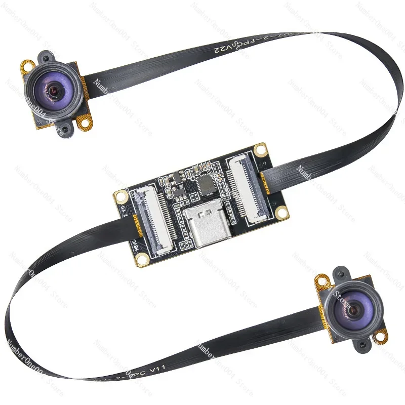 Applicable to 3D binocular synchronous global shutter camera OV9281 mono AR VR USB camera module