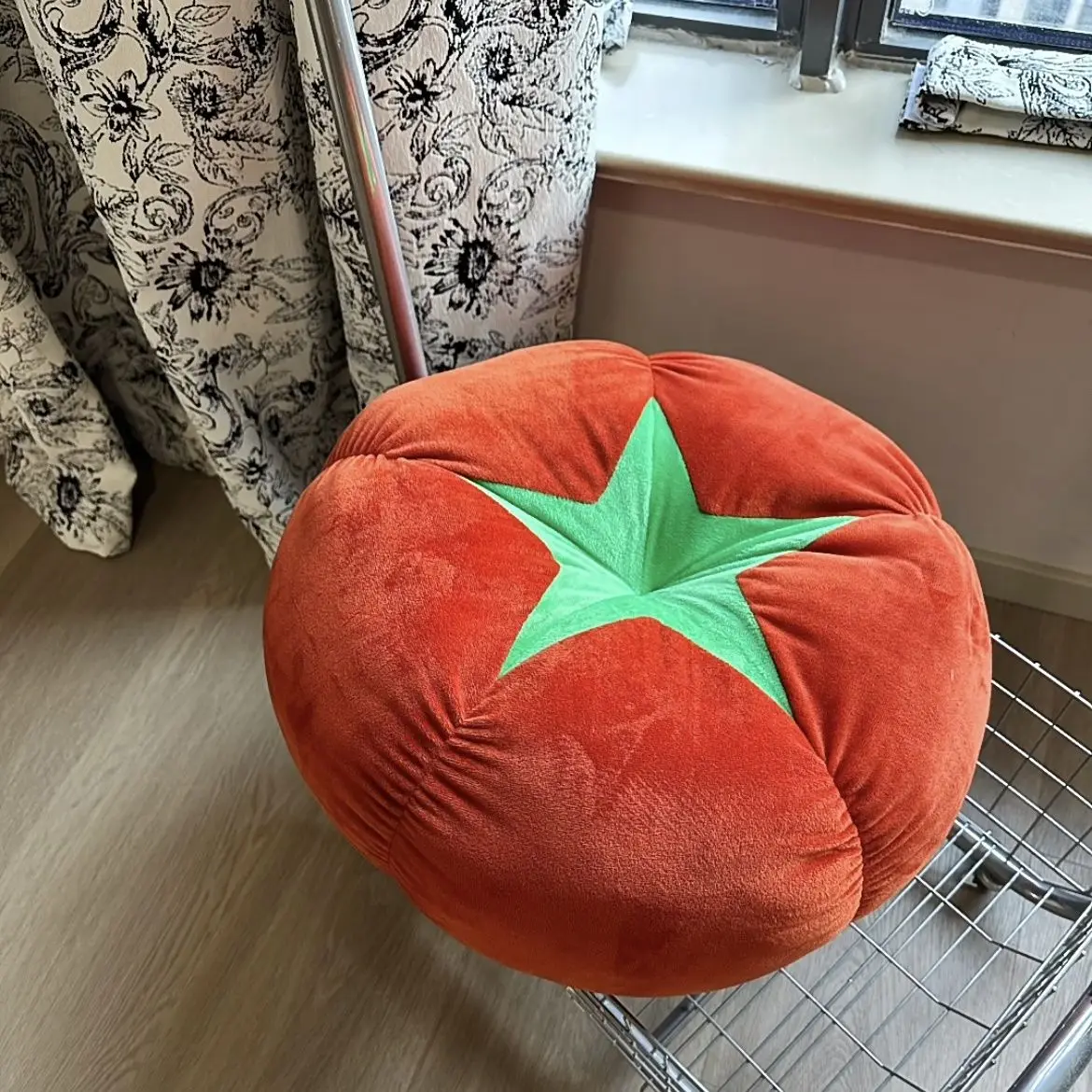 Cute Mushroom Tomato Plush Futon Cushion