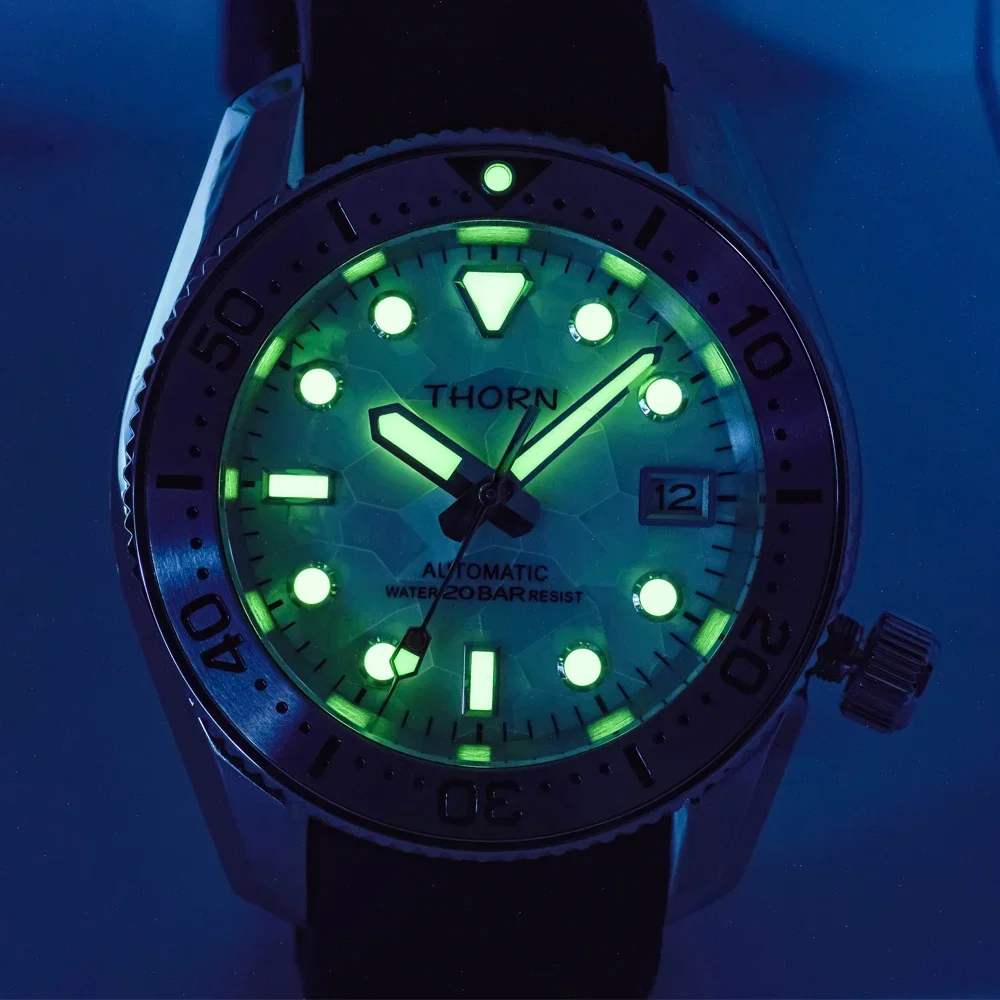 【SHY019】THORN Diving Watch SPB185/187J1 Diving Sports Fashion Leisure NH35 automatic mechanical movement men's watch