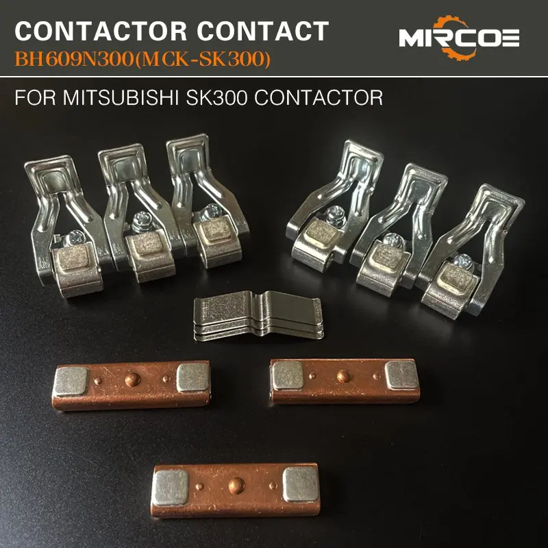 

Main contact sets&Repair Kits BH609N300 for Mitsubishi S-K300 contactor