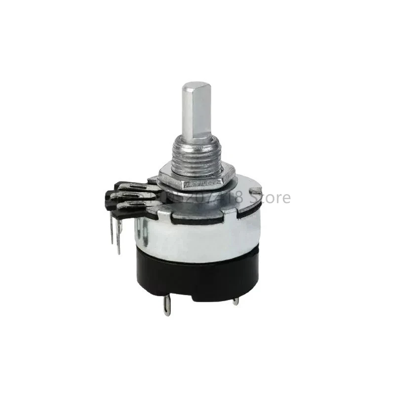 5Pcs WH134-2 Carbon Film Potentiometer With Switch 4K7 10K 22K47K 100K 470K 1M 2W image 3
