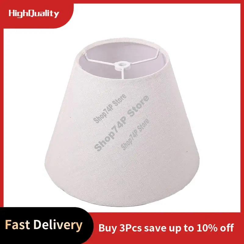 

ABJY-Абажур из льняной ткани Белый абажур Маленький верхний диаметр 5 дюймов X 9 дюймов Диаметр нижней части X 7 дюймов Высота (белый с золотом)