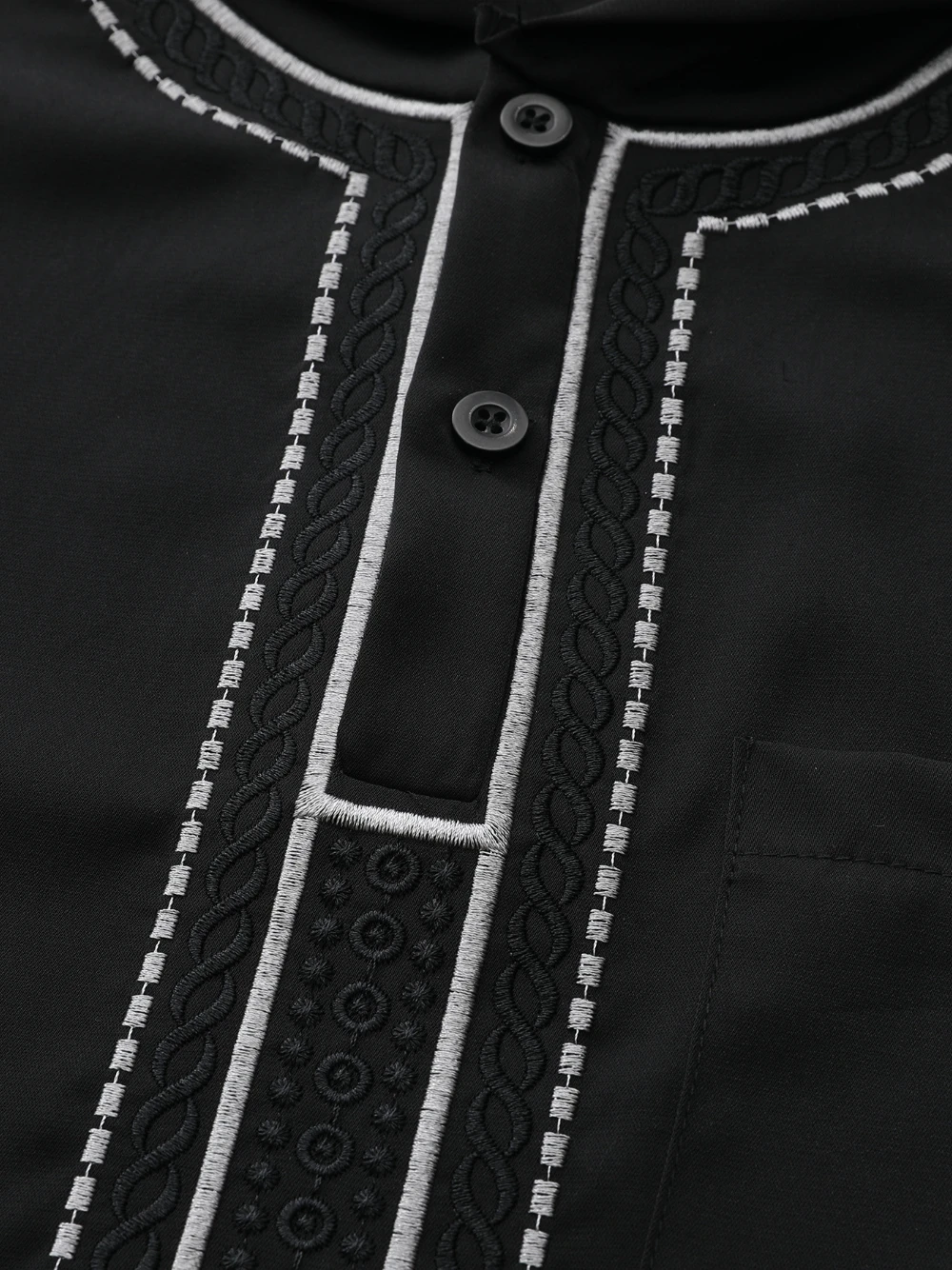 Muslim Hooded Robe Exclusive 2 Colors Men's Shirt Elegant Handsome Fashionable Casual Youth Embroidery Party Formal Gown